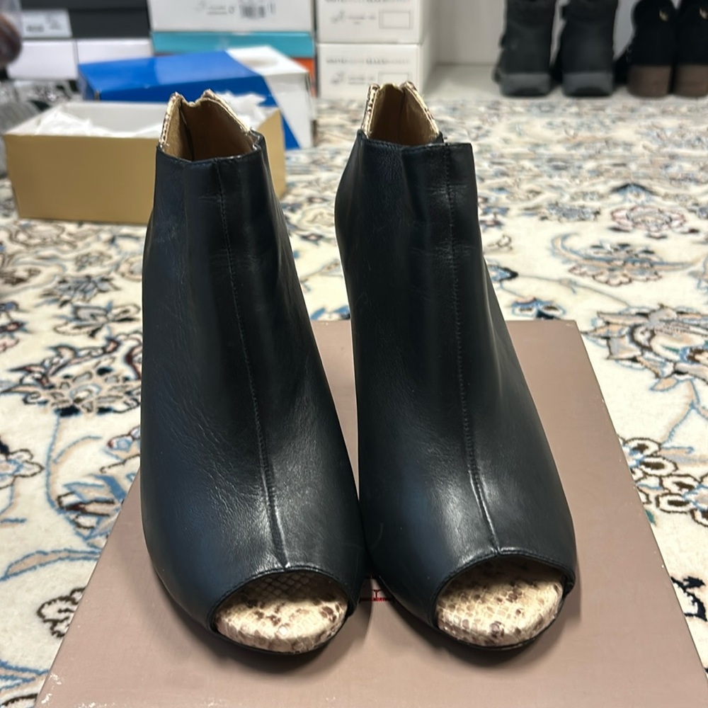Franco Fortini black heel boot